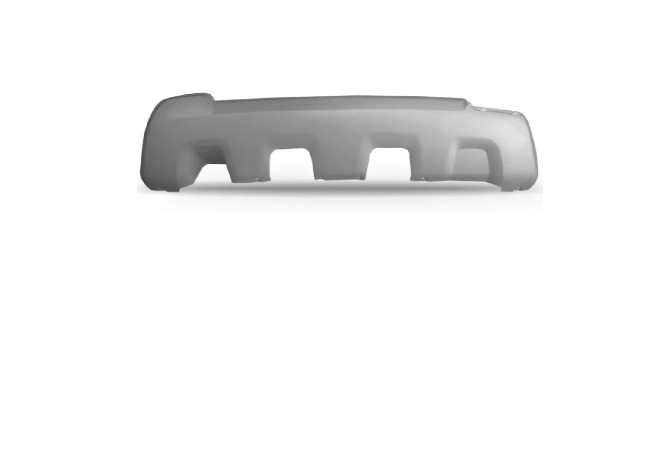 Moldura de paragolpes trasero