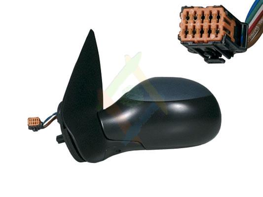 Espejo retrovisor exterior eléctrico con calefacción y sensor de temperatura