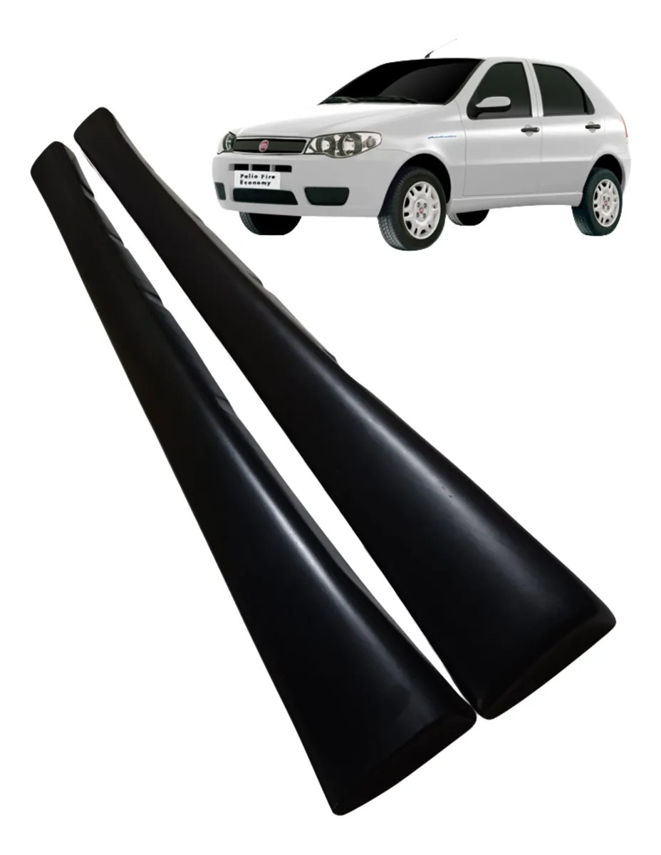 Spoiler Lateral Palio Fire 4 Puertas – Color Negro
