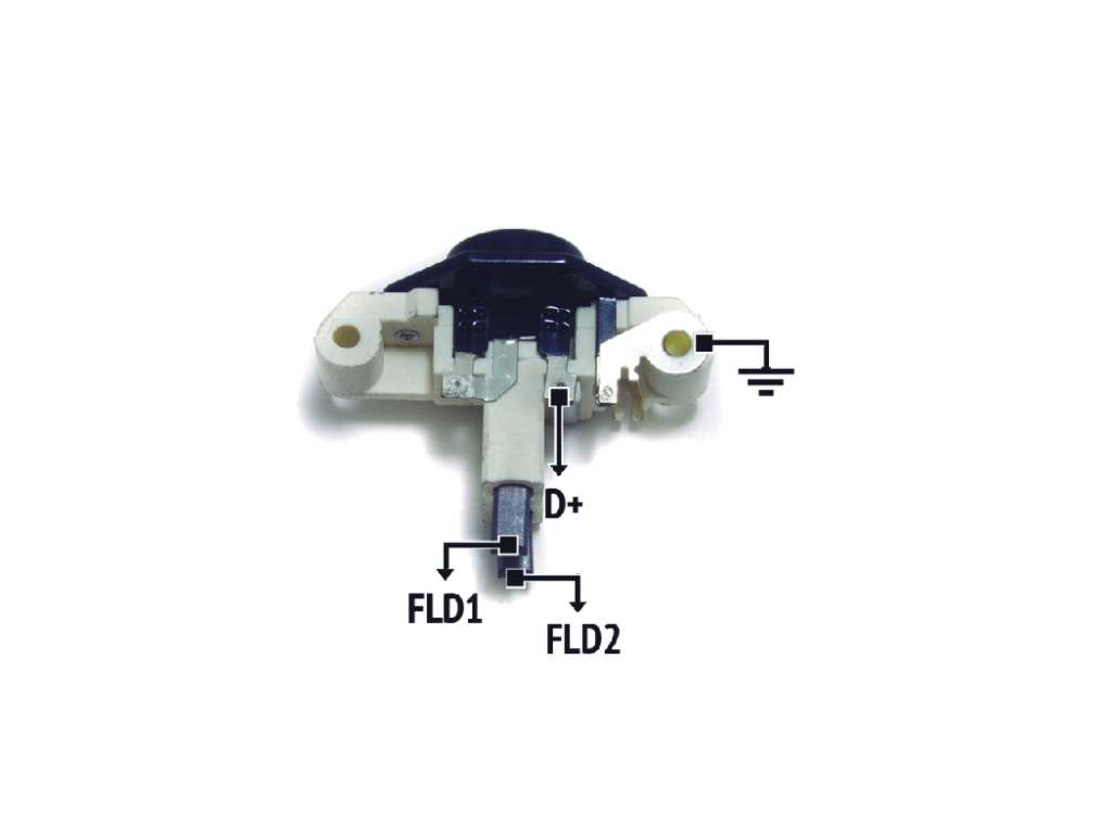 REGULADOR ALTERNADOR BOSCH GM CORSA 1.0/1.4/VW