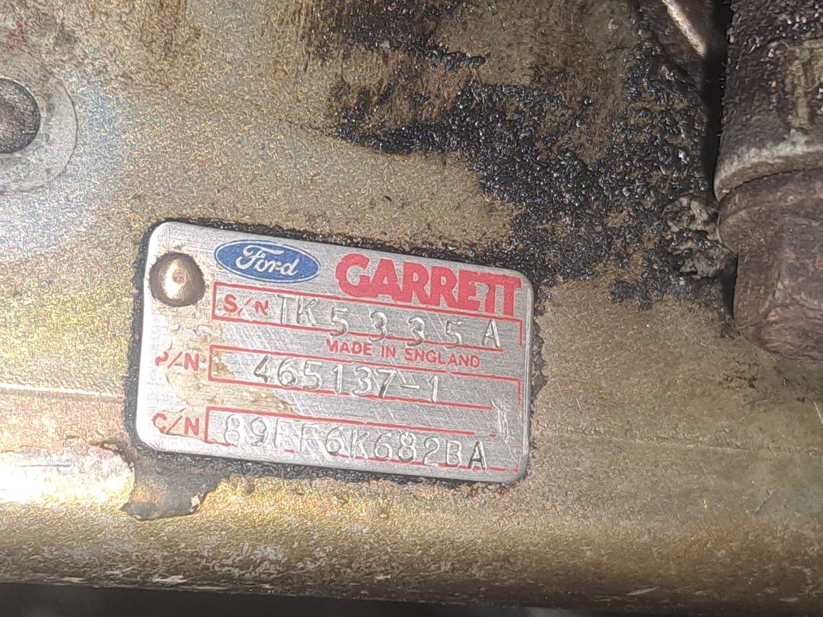Turbocompresor Ford Escort Berl./turnier 1995-2000 1.8 Turbodiesel CAT 1.8L 51kW 1K5335A