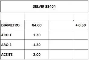 AROS  84.0mm NISSAN TIIDA 1.8 N 0.50 (MR18DE)