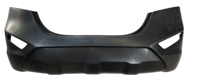 PARAGOLPE TRAS. NEGRO LISO