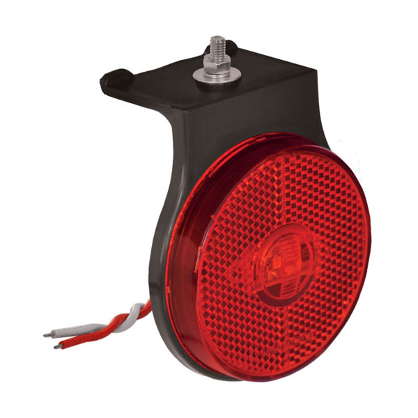 FAROL IMP. LED LAT. RED. ROJO FLEX. 12/24V
