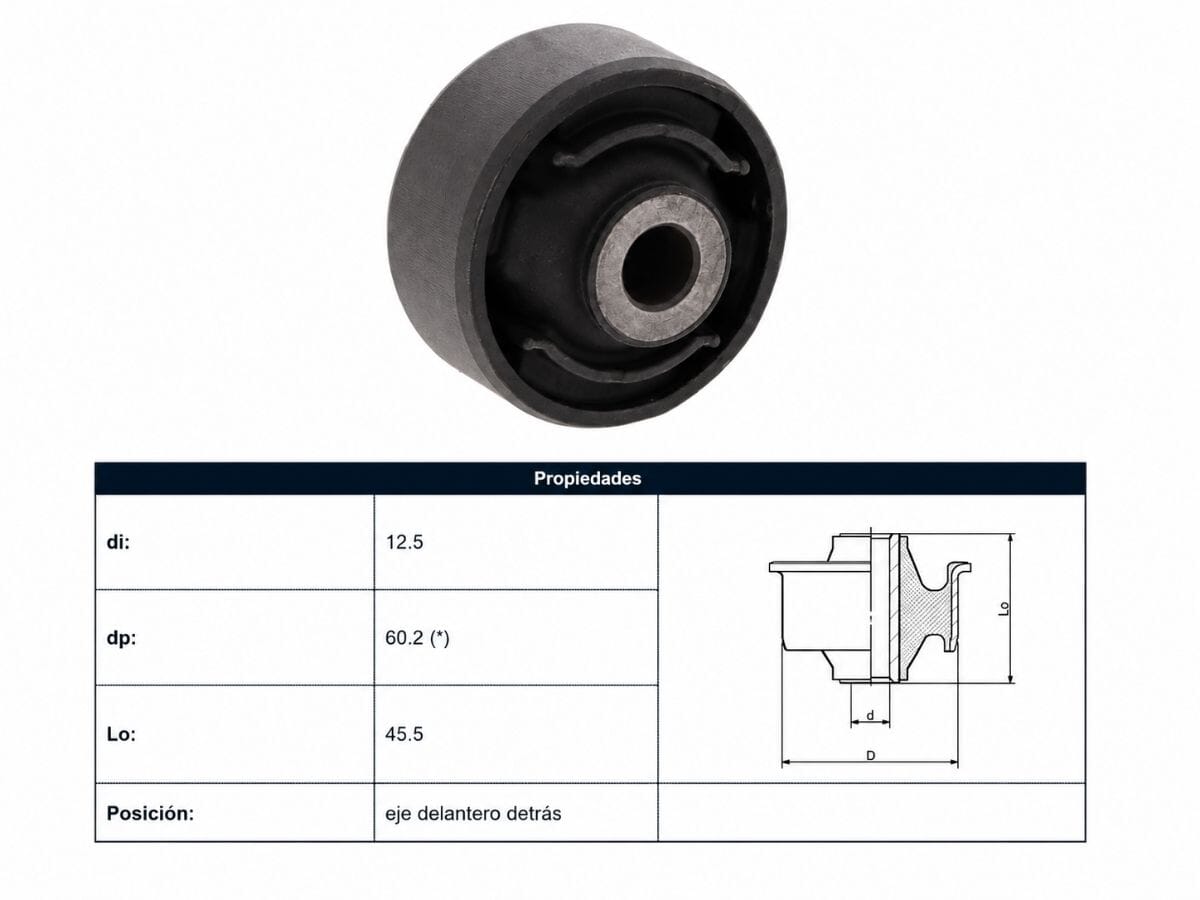 Buje Del Chev Meriva/Montana/Corsa Ii 00-17 Der/Izq