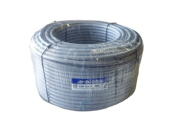 ROLLO 100MTS CABLE 3X4 SUPER PLASTICO FLEX