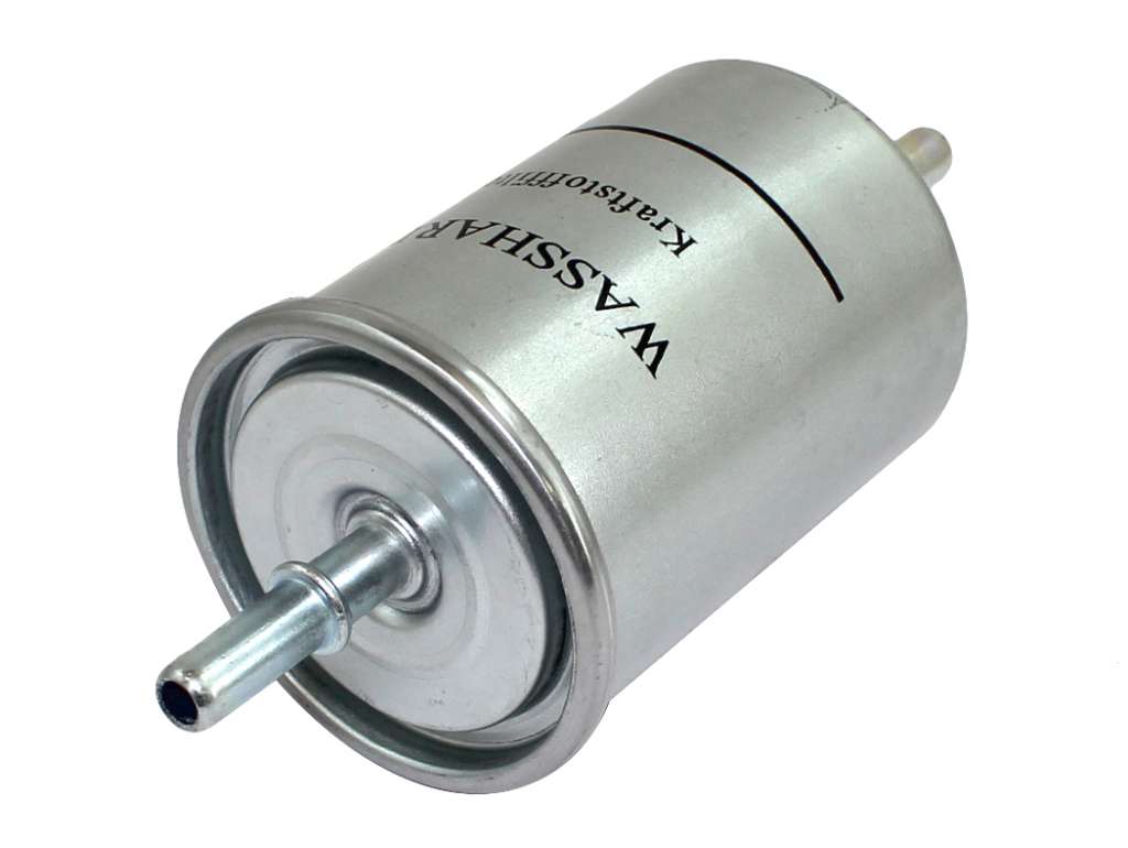 Filtro de combustible con terminal