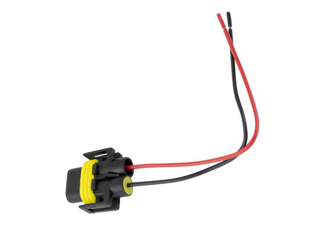 FICHA UNIV. LAMPARA H8/H9/H11/H16/H27 2 VIA