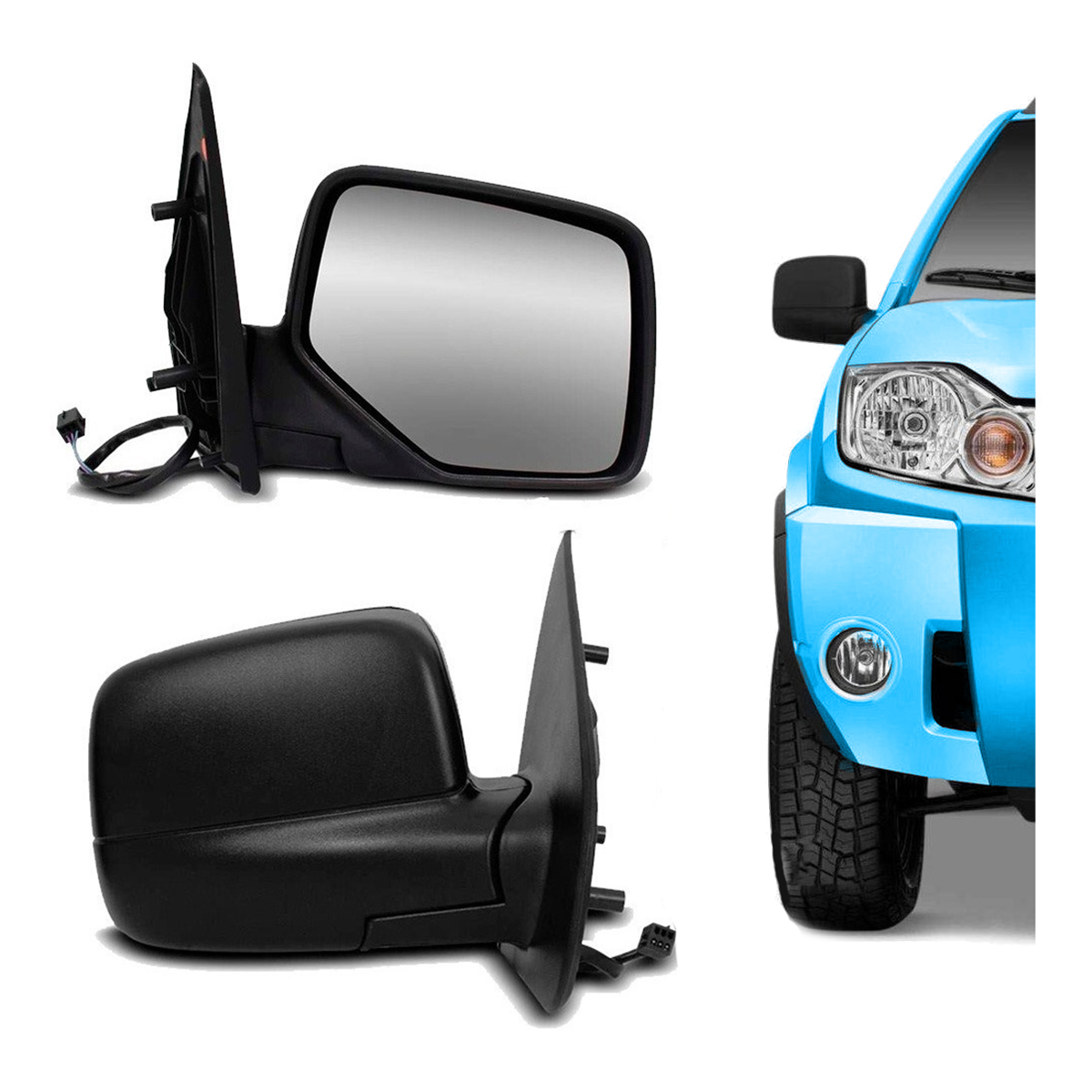 Espejo retrovisor exterior eléctrico derecho
