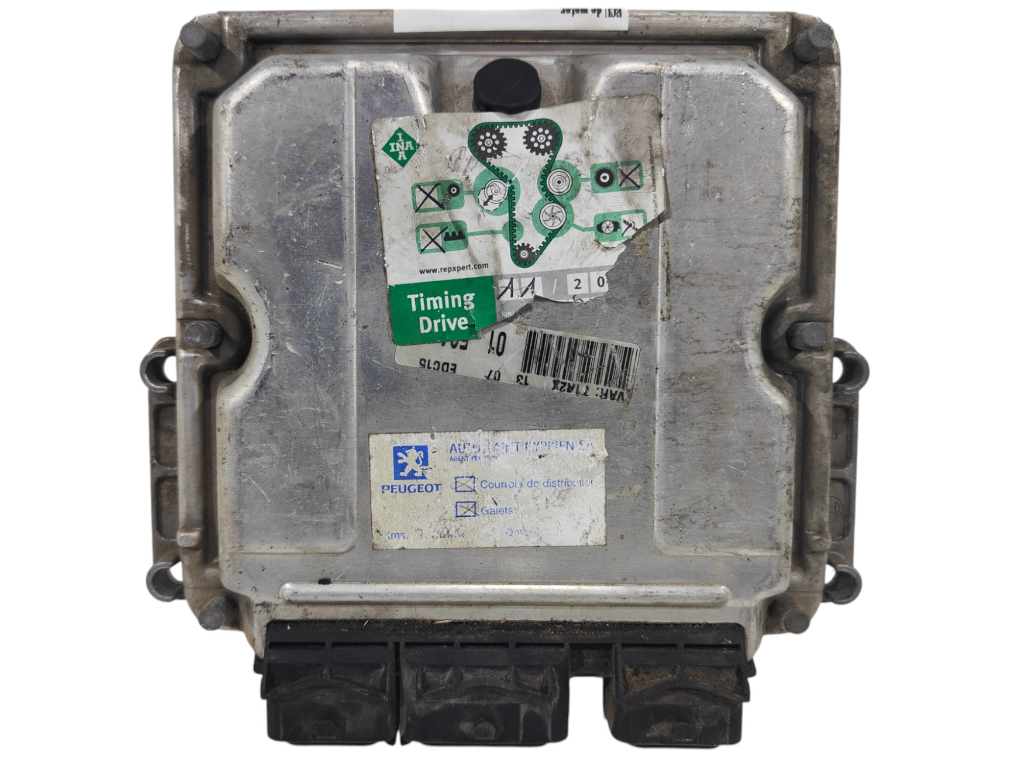 ECU de motor Peugeot 206 2.0 HDI , Ref: 8185-K3B2