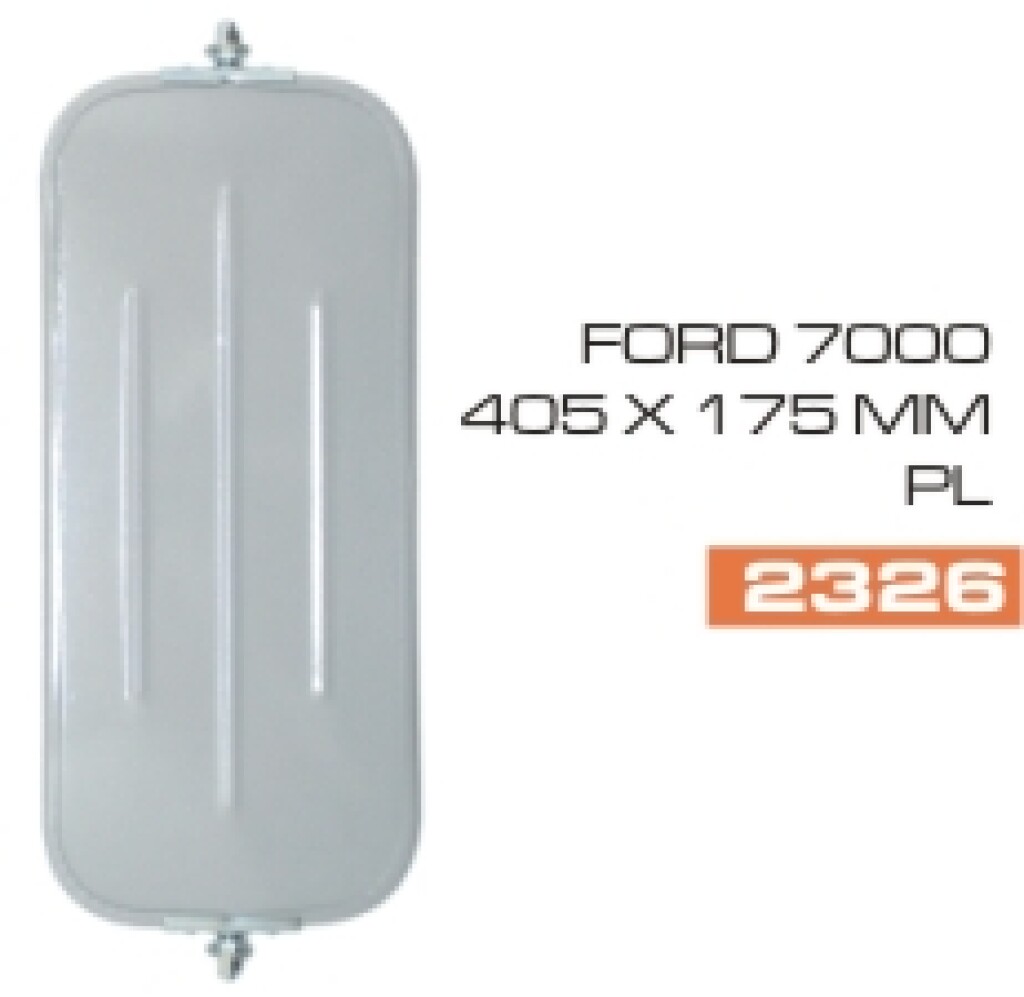 ESPEJO FORD CAMION 4000 400X180 CON TORNILLO FRA