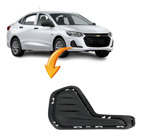 Rejilla Lateral Der. Chevrolet Onix 2020 S/a De Caminero