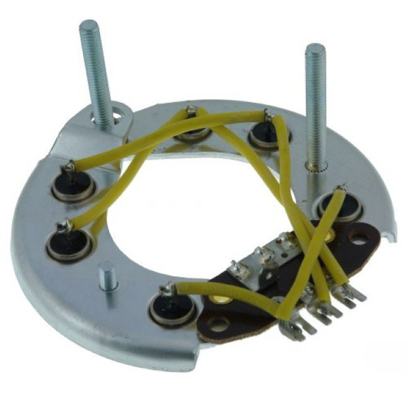 PLACA RECTIFICADORA FORD ESCORT 1.6CHT ALT LUCAS 12V/55AMP