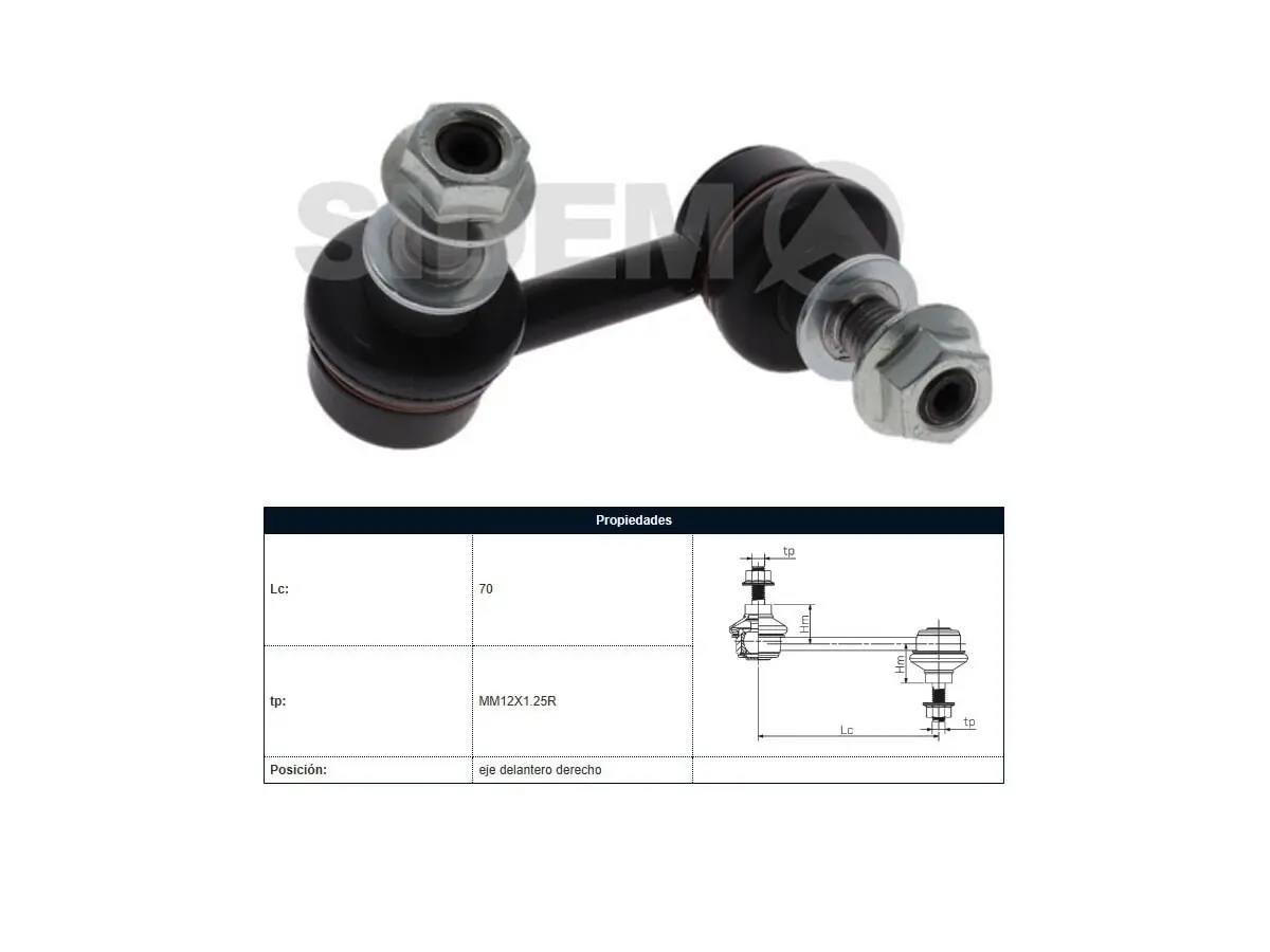 Bieleta Nissan D23 - Frontier - Np300 15-25 Der