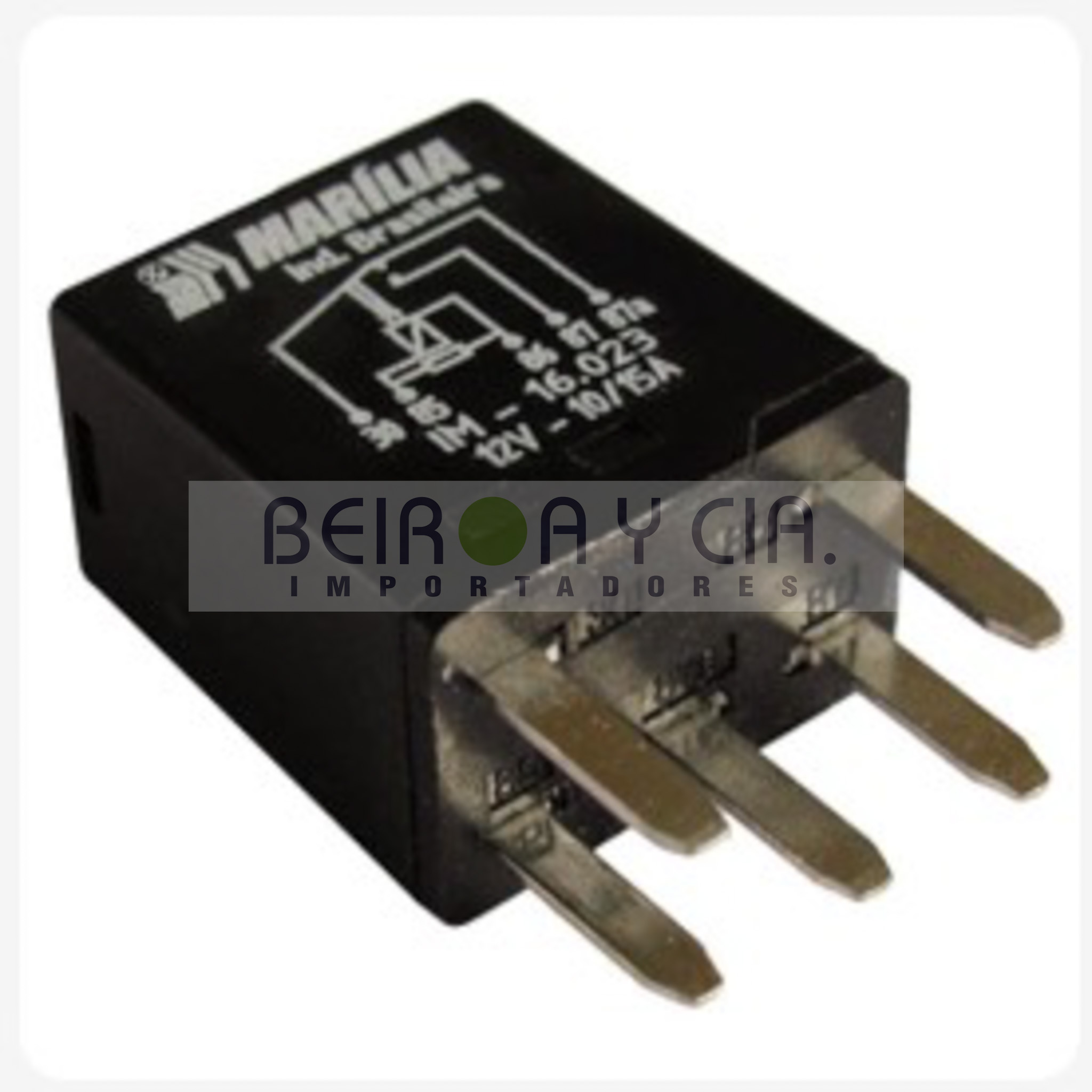 RELAY MARILIA 16023 MICRO 12V 20/30A INV.5T AGUJA