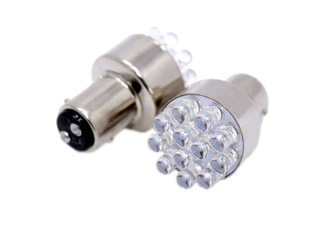 LAMPARA LED 24V. 2P. 21/5W. BLAN. JGO