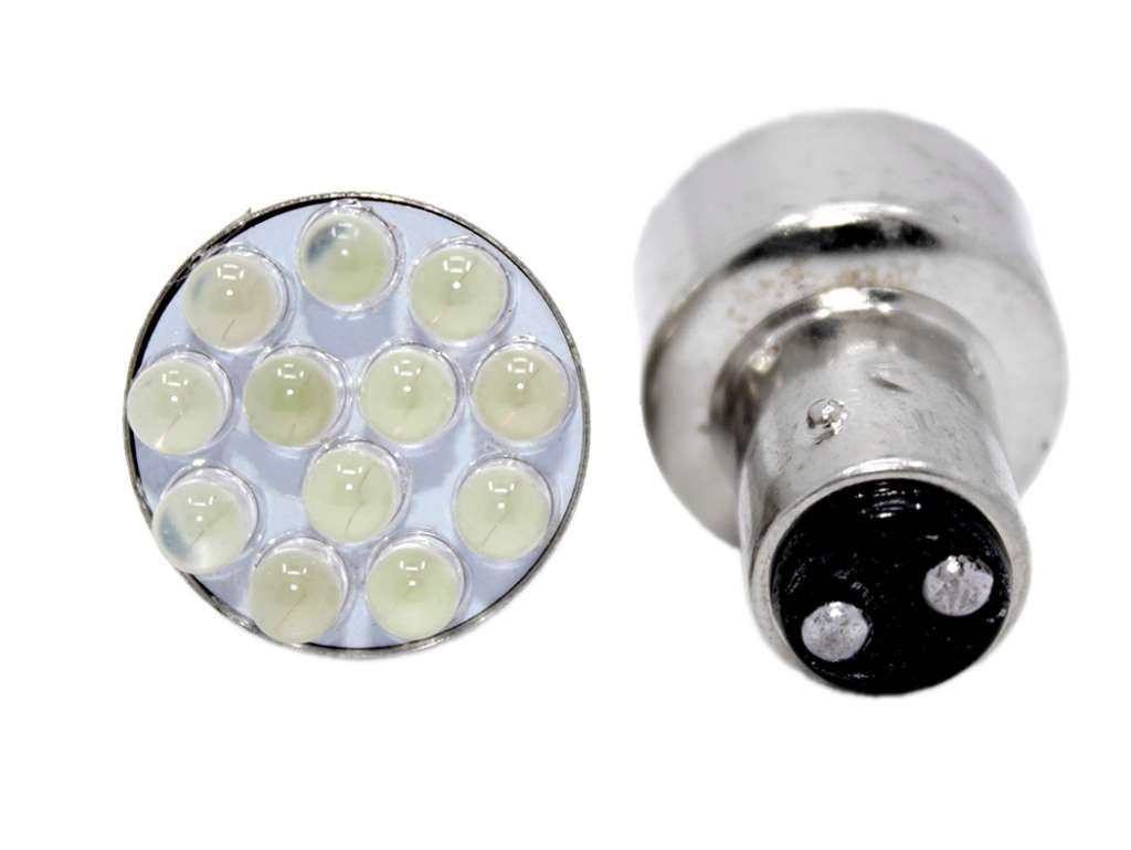 LAMPARA LED 24V. 2P. 21/5W. BLAN. JGO