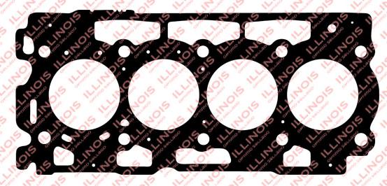 JUNTA DE TAPA CILINDROS CITROEN/PEUGEOT DV6TED 1.45mm METALGRA [ILLINOIS]