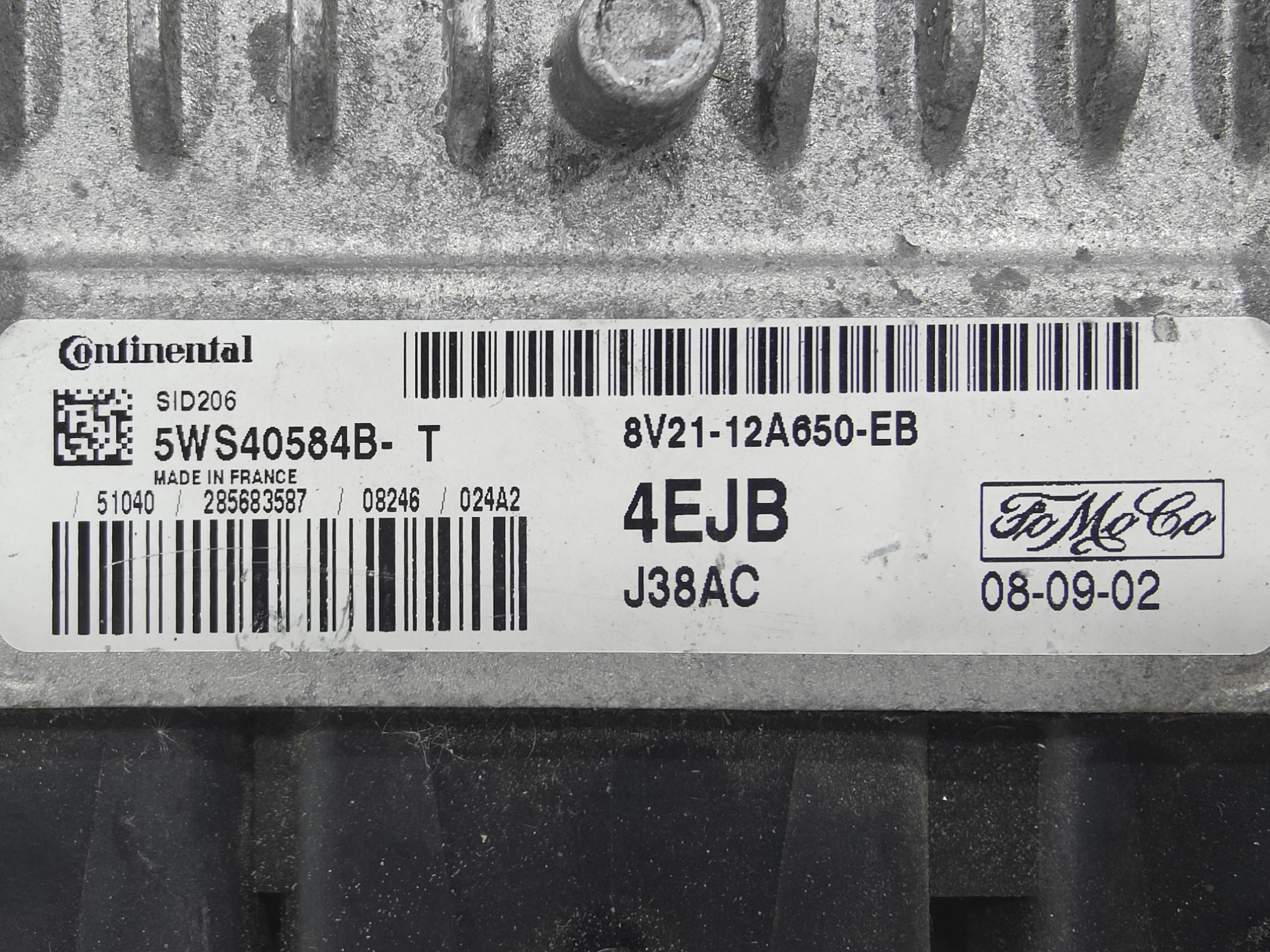 ECU de motor Ford FIESTA 1.4 TDCI , Ref: 11025-K3C11