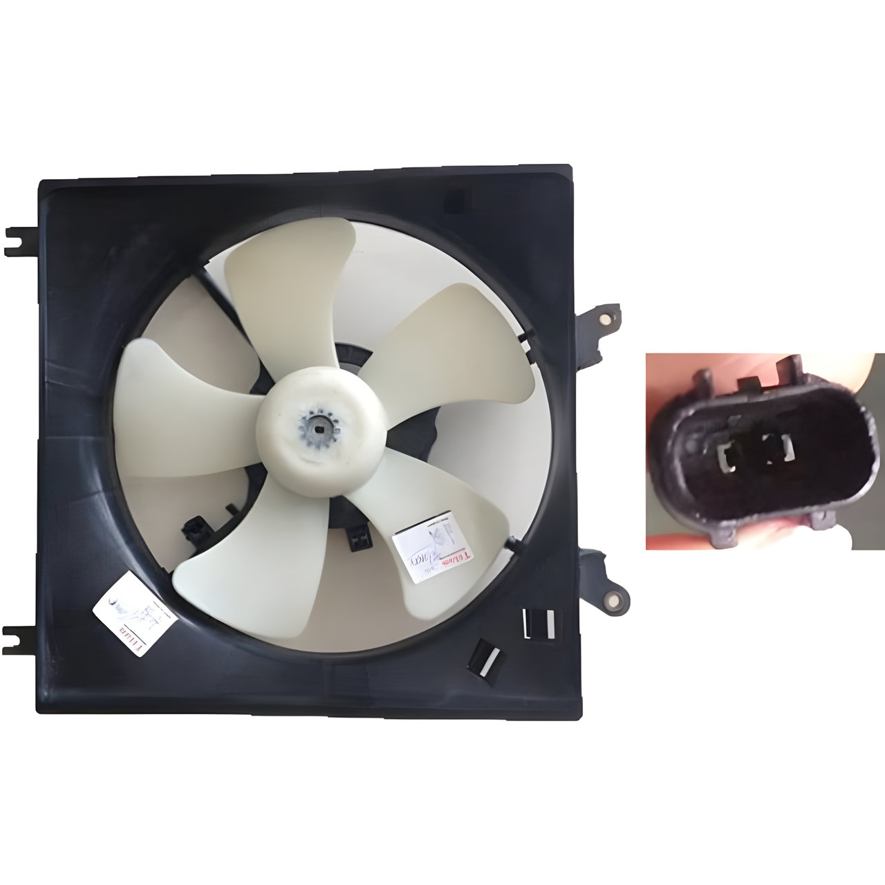 ELECTROVENTILADOR DE AGUA CON SOPORTE -TYC