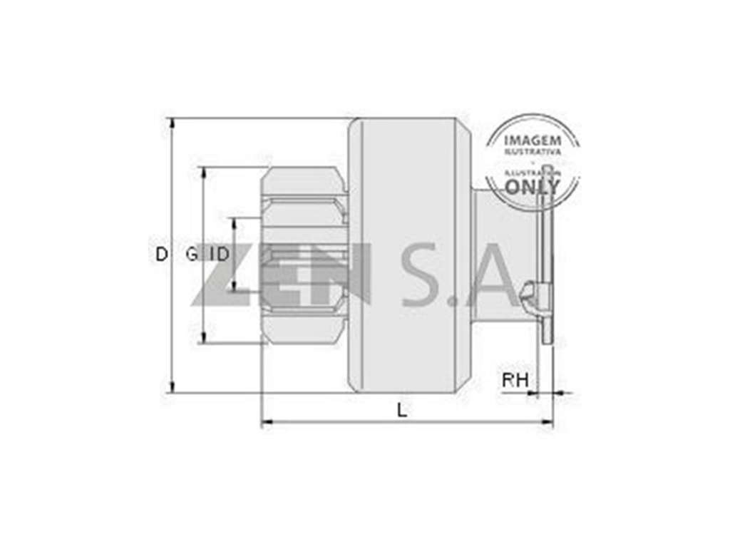 BENDIX DELCO GM ONIX/TRACKER 1.0/1.0T