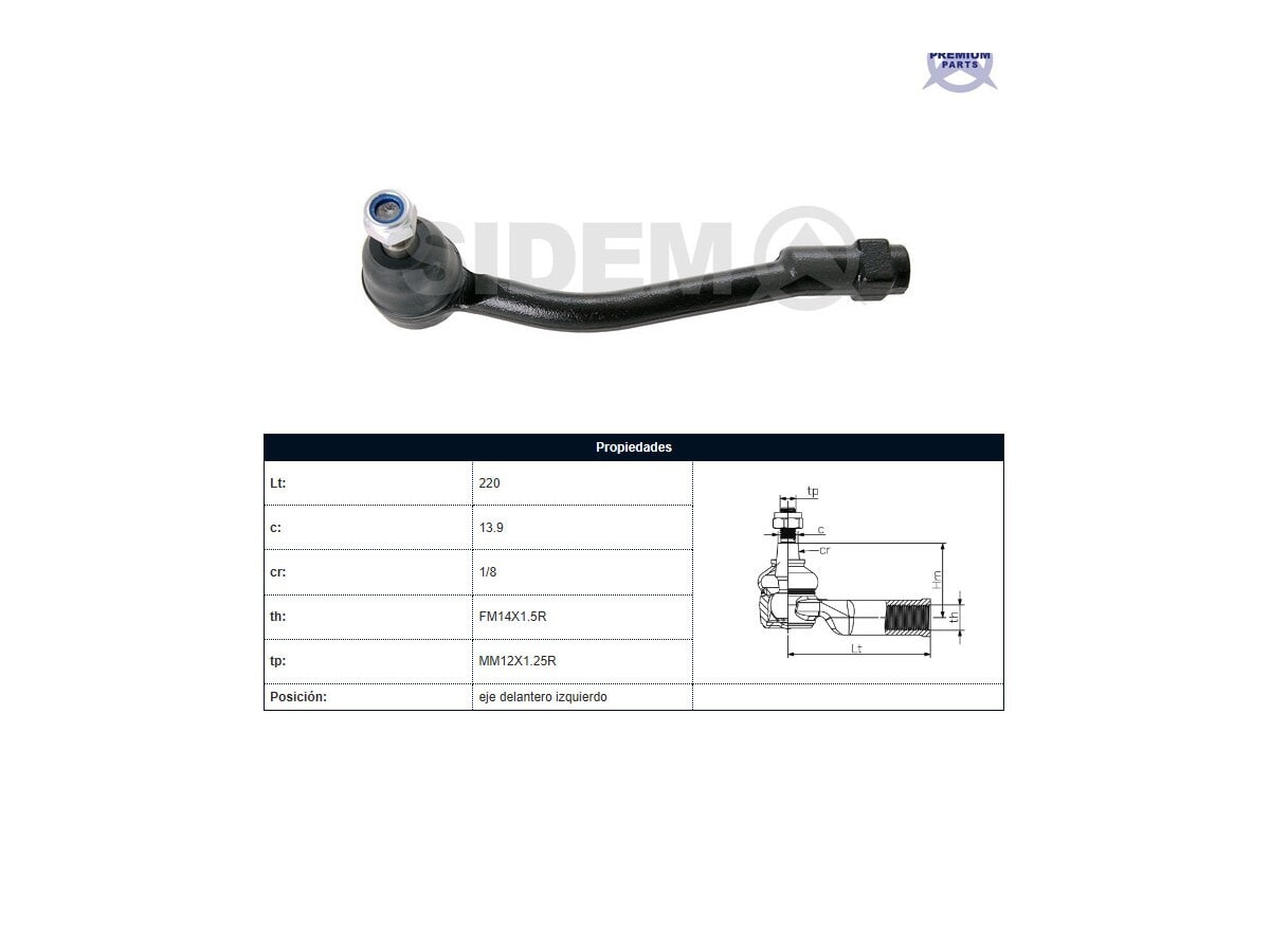 Puntero Hyundai H1 Carroceria Tq Starex 05-25 Izq