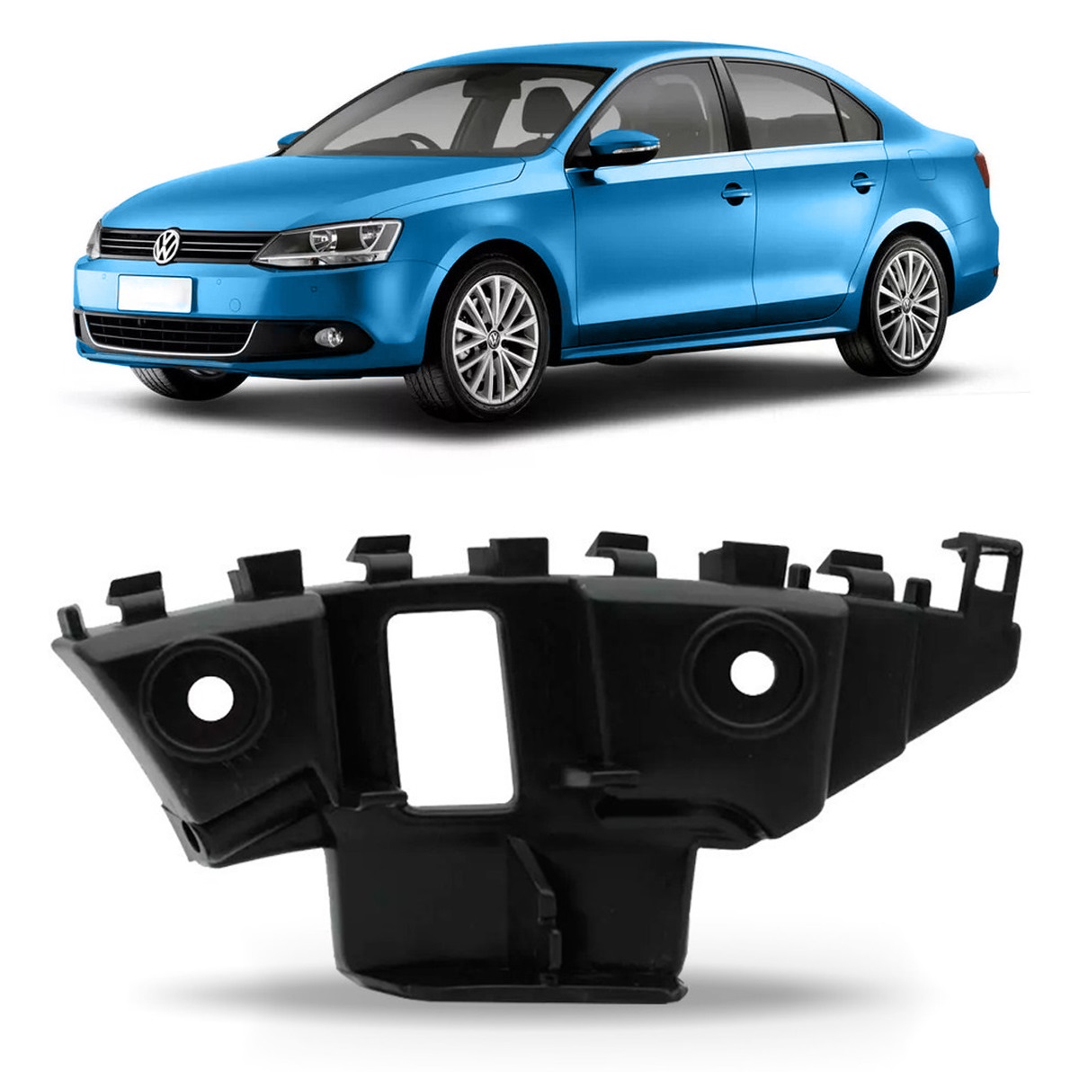 Soporte de Paragolpe Delantero VW Vento Izquierdo 2011 / 2015