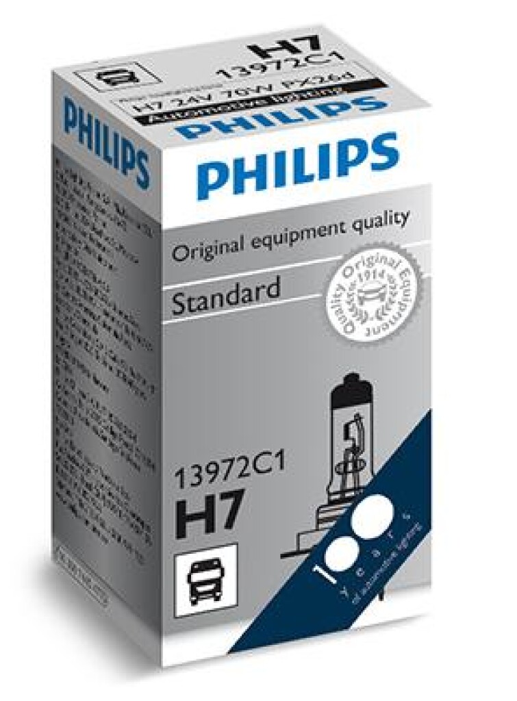 Lámpara Halógena H7 24V 70W