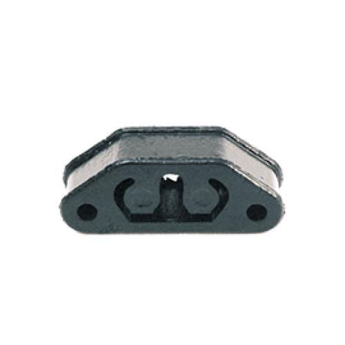 Soporte de goma para caño de escape