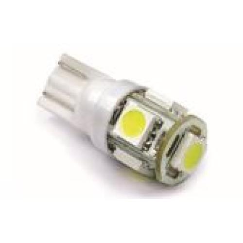 LAMPARA TIPO LED T10 5LEDS 5050SMD CIRCUTO IMPRESO POSICION STX