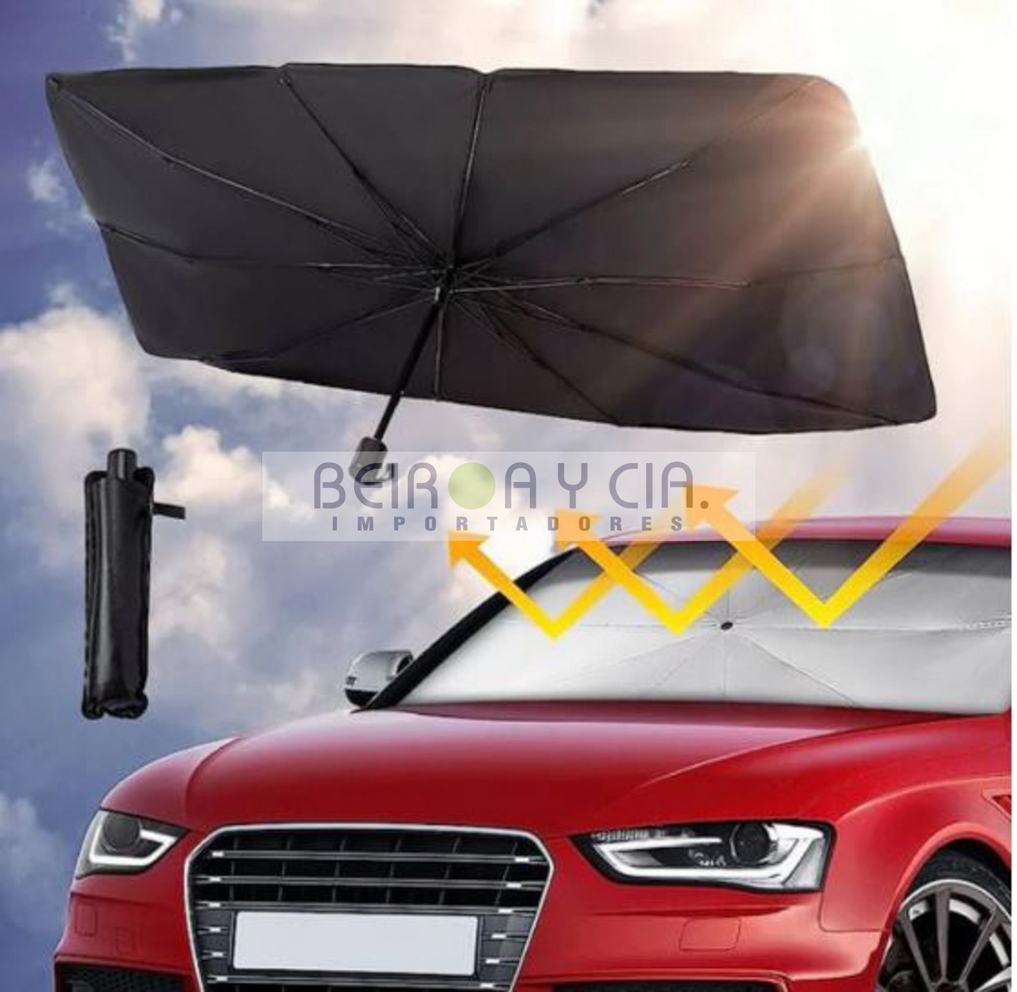 CORTINA PARASOL T/PARAGUAS DEL. 64X155MM