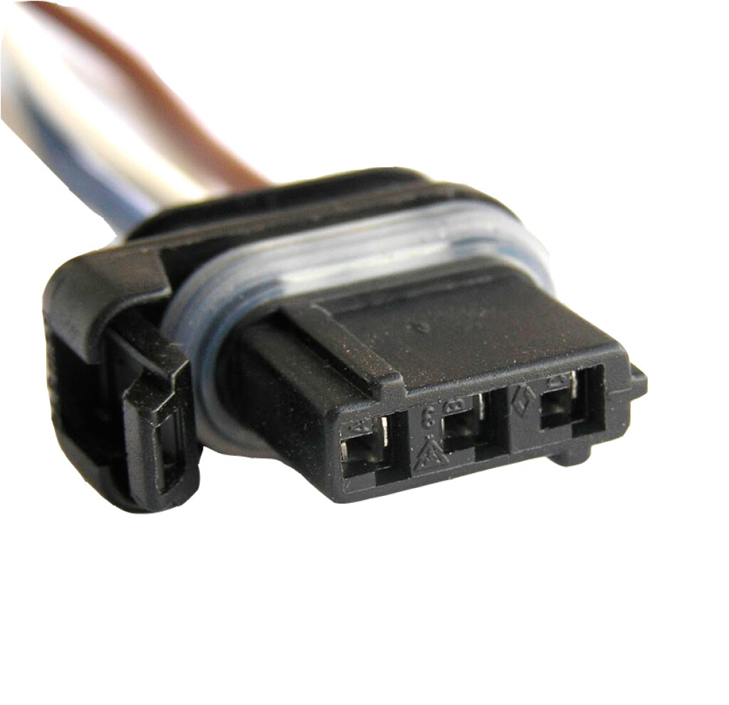 Conector de 3 vías para bulbo electroventilador