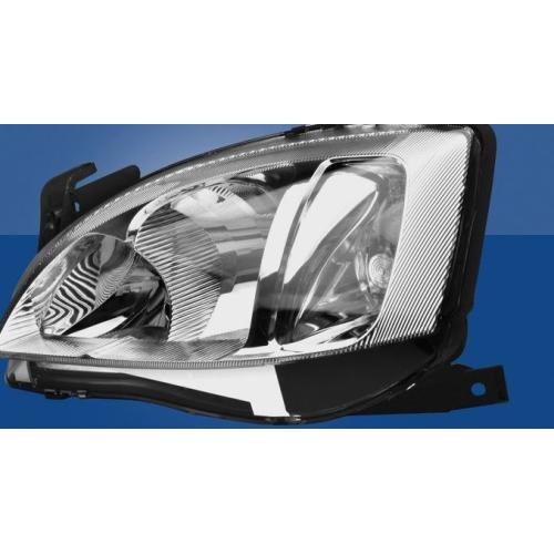 SEMIOPTICA CHEVROLET CORSA II IZQ. MONTANA 2003...2010 (H7+H1) PISCA LISO VIC