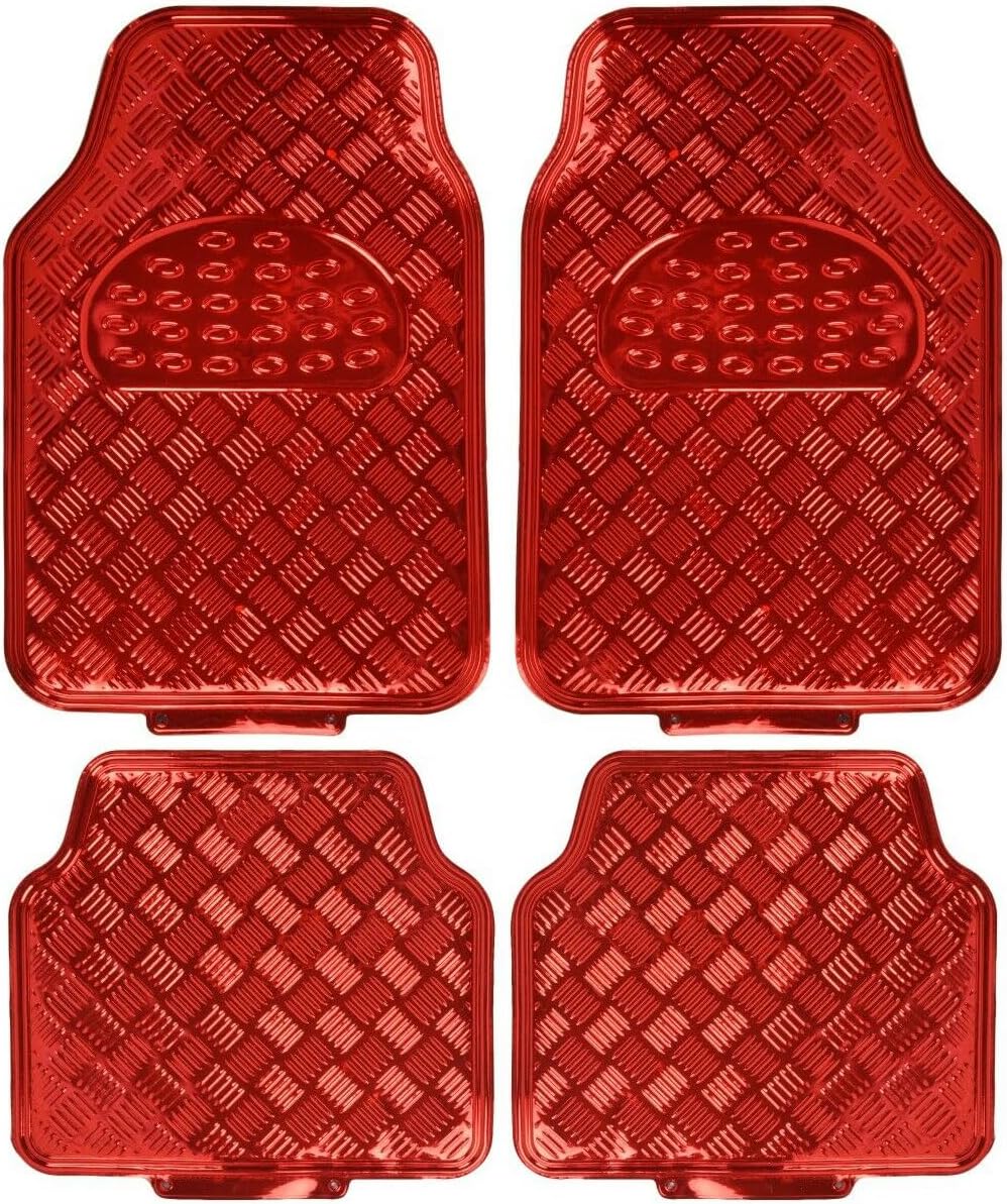 ALFOMBRAS - JGO. ROJO METALIZADO WESTON