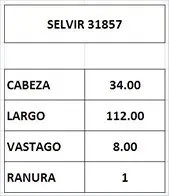 VALVULA ADM FIAT 147-UNO 1.3 D EVERPHONE