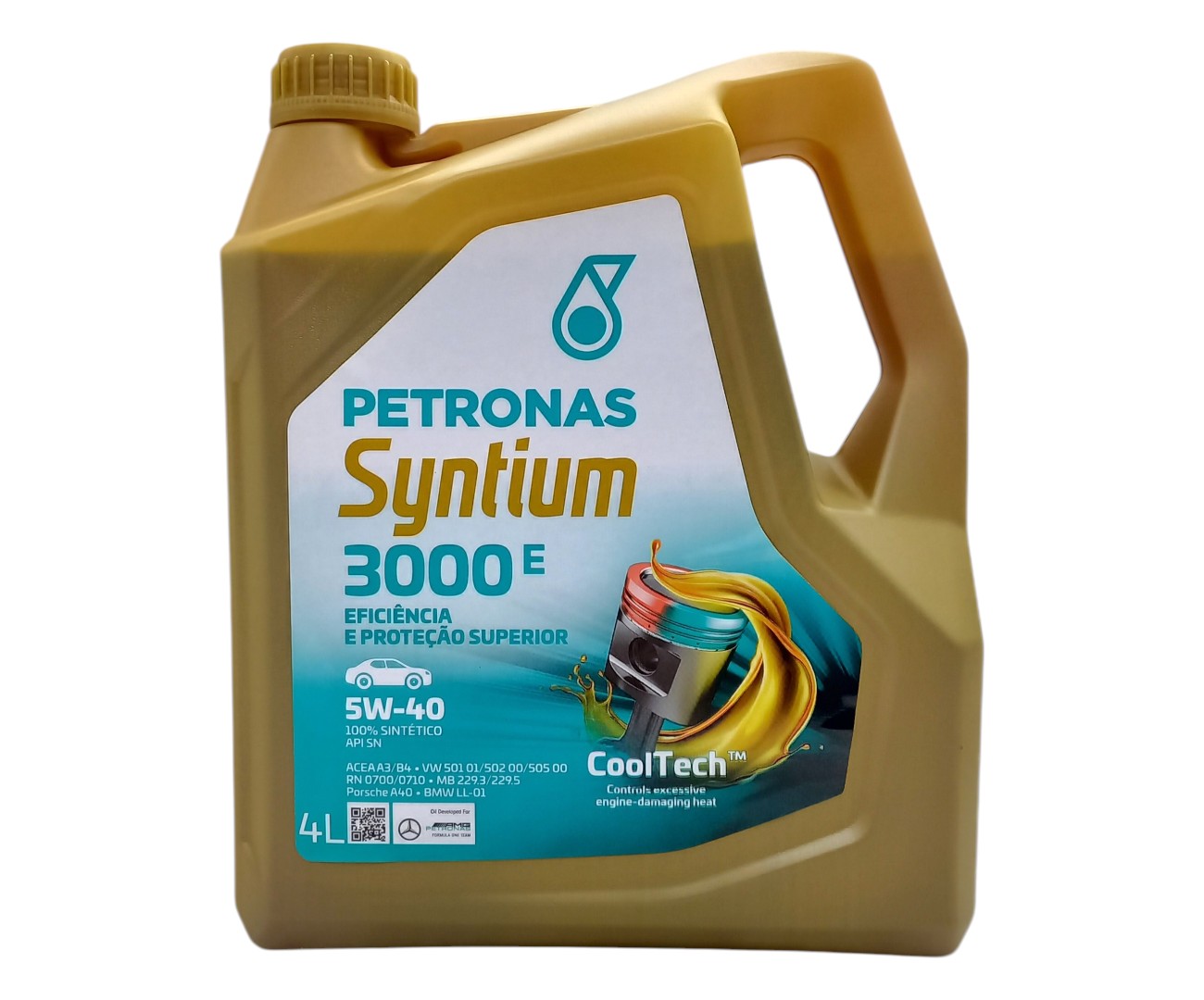 ACEITE SINTETICO 5W40 SYNTIUM 4 LITROS