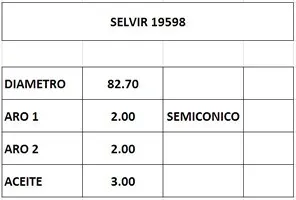 AROS  82.7mm MITSUBISHI 4D68 2.0D  STD CTI