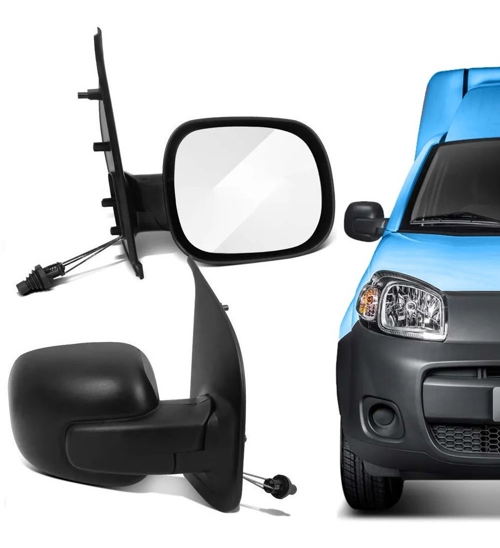 Espejo Fiat Fiorino Evo Nueva 2014  2022 Derecho Con Control