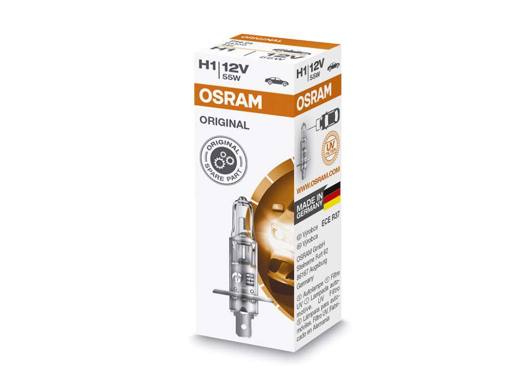 Lámpara halógena H1 12V 55W