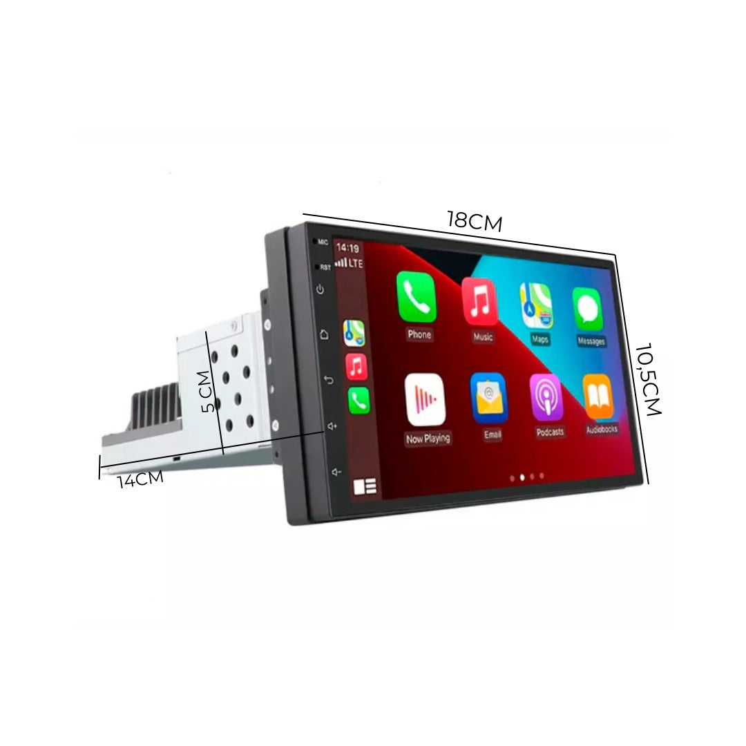 Radio 1 Din 7 pulgadas Android 15 Fm/Am 2+32 GB