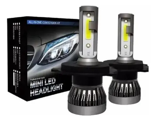 Kit Semiopticas Byd F3 Con Lampara Led H7 Luces Corta Larga