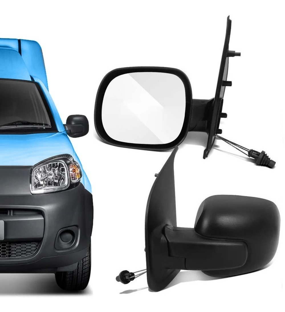 Espejo Fiat Fiorino Evo Nueva 2014  2022 Izquierdo Con Control