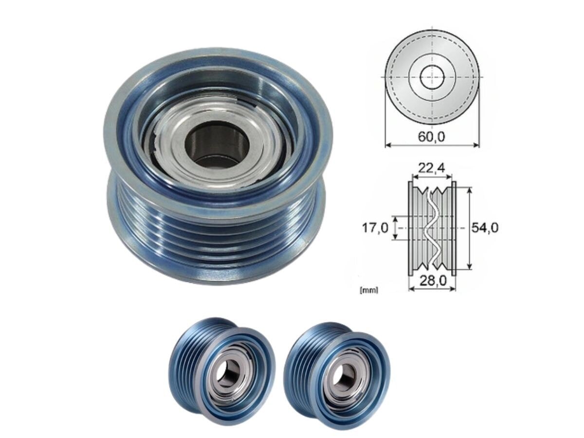 Tensor de correa de accesorios