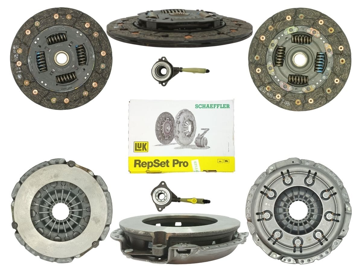 Kit de Embrague con Rulemán de Empuje y Volante Motor