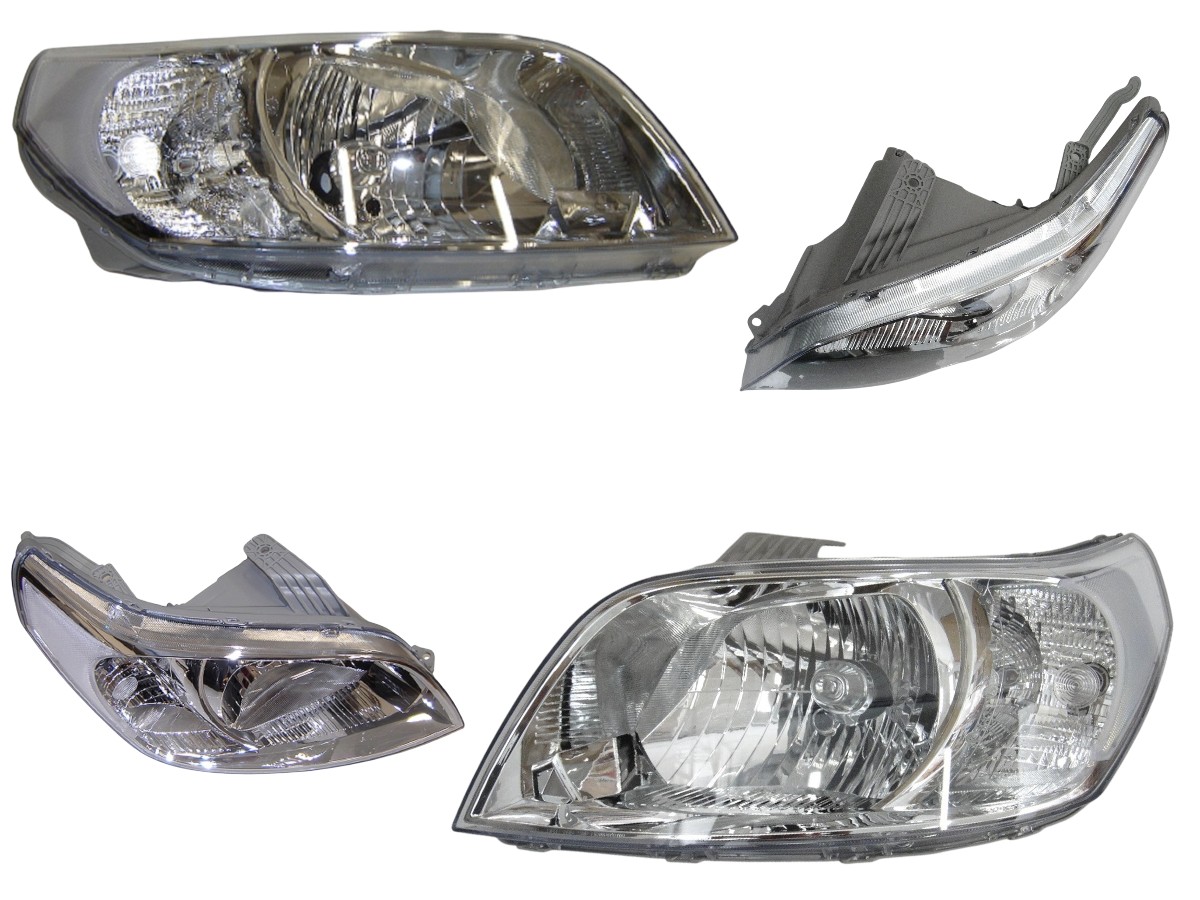 KIT FAROS SEMI OPTICOS CHEVROLET AVEO G3 2012/ TYC