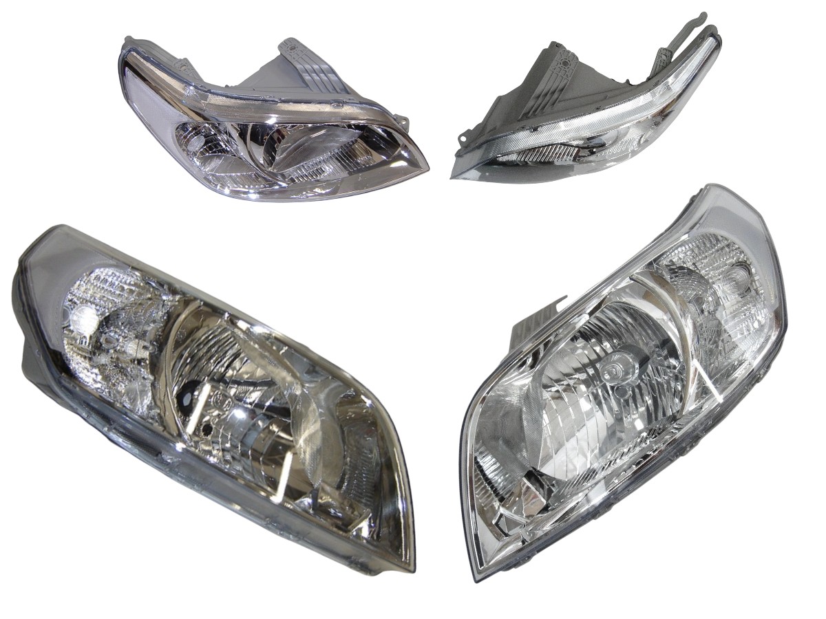 KIT FAROS SEMI OPTICOS CHEVROLET AVEO G3 2012/ TYC