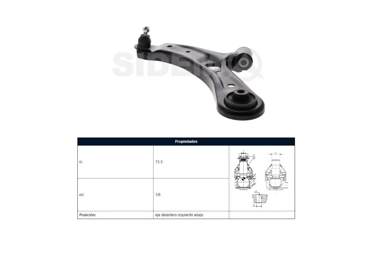 Parilla Suspension Del Suzuki Swift Swift Dzire 10-25 Izq