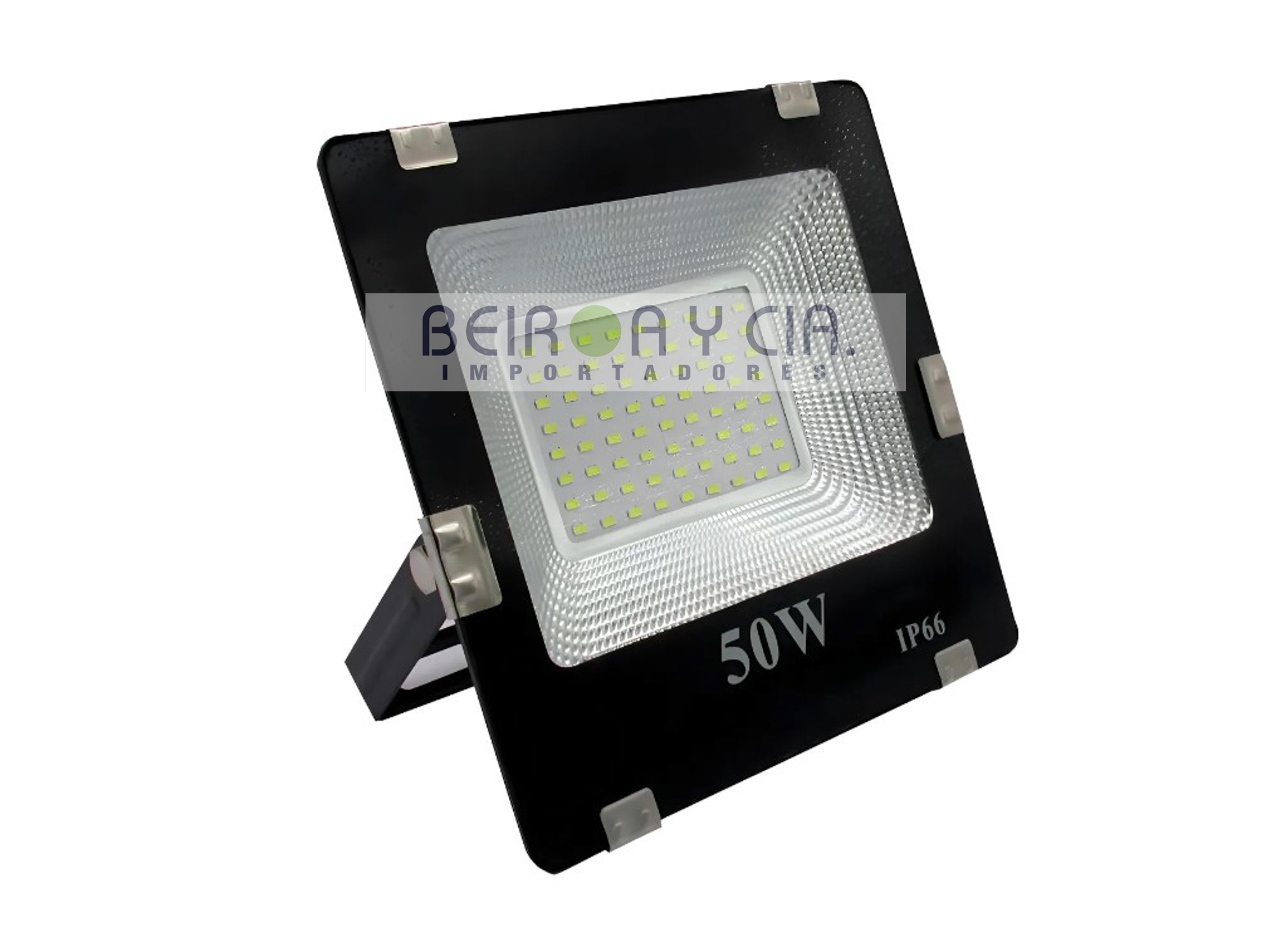 FOCO LED 12V 50W C/PINZAS LUZ FRIA