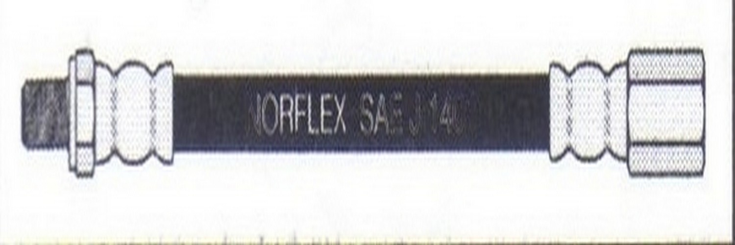 Manguera de freno flexible trasera