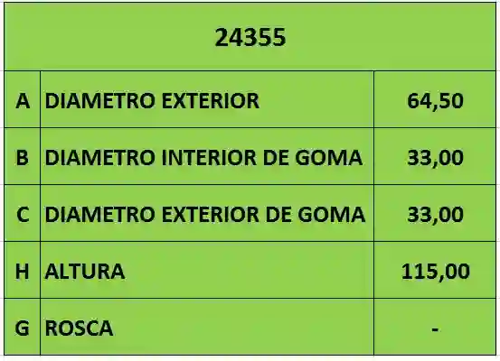 FILTRO ACEITE (CARTUCHO) GM (CH5993)